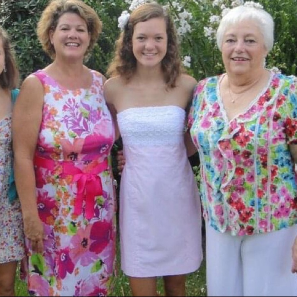 Lilly Pulitzer strapless classic dress size 4